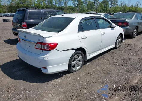 2012 Toyota Corolla S из США, поврежденный, VIN 2T1BU4EE6CC815287